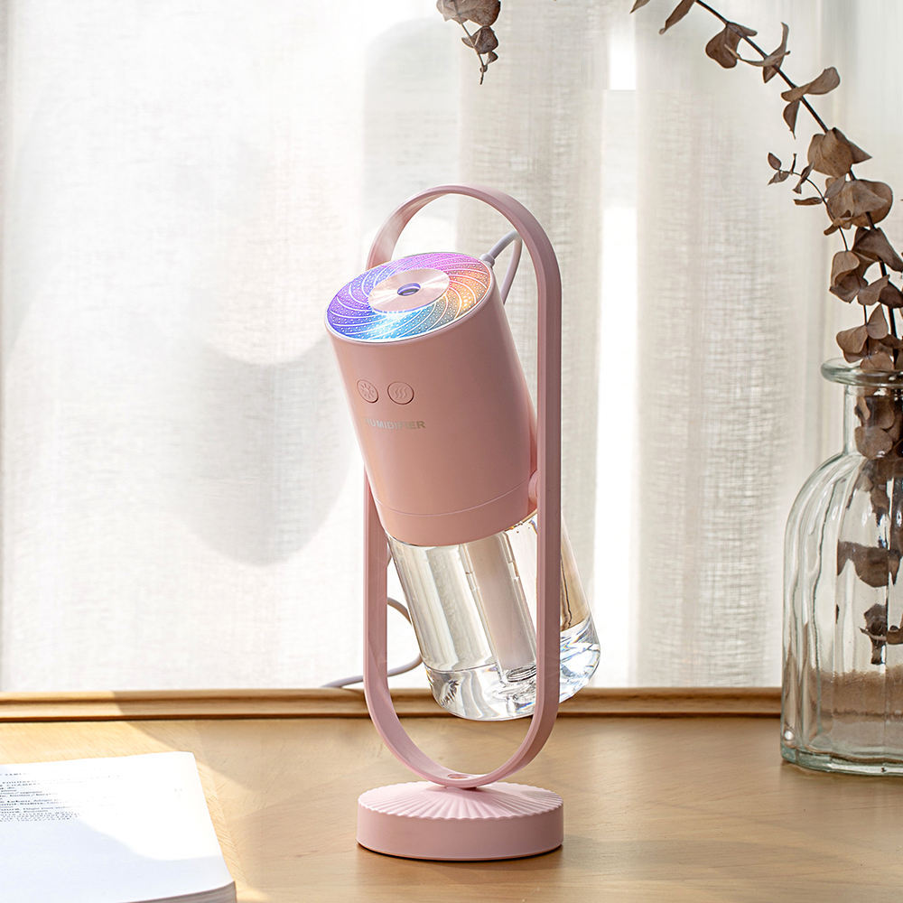 200ml LED Light Portable Humidifier - Colour Changing & USB Rechargable
