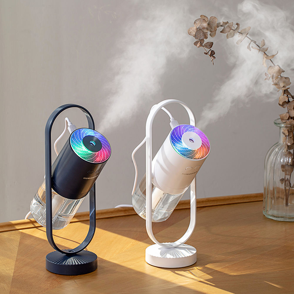 200ml LED Light Portable Humidifier - Colour Changing & USB Rechargable
